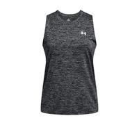 T-shirt Under Armour Tech Twist sans manches gris foncé femme - S