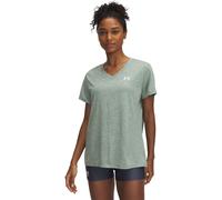 Under Armour Tech™ Twist V-Neck Short Sleeve Womens Silica Vert 16 (XL) Female