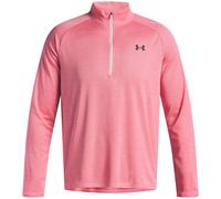 Under Armour Tech™ ½ Zip Long Sleeve Mens Rose Prime 2XL Male