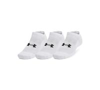 Under Armour Unisex UA TC 3pk No Show Chaussettes L Blanc