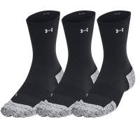Under Armour UA AD Run Cushion 3pk Crew Chaussettes L Noir