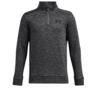 Under Armour Polaire 1/4 zip garçons – Manches longues, chaud et léger – Castlerock/Black YLG