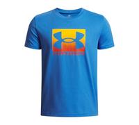Under Armour UA B Boxed Sports Update SS - Blue Atlantis/Surplus Orange - YSM, Bleu Atlantis / / Orange Surplus, 128-140