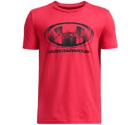 Under Armour UA B GLITCH LOCKERTAG SS-RED Tee-shirt YXS Orange