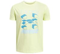Under Armour UA B SPLIT BIG LOGO SS Tee-shirt S Jaune