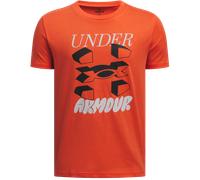 Under Armour UA B SPLIT BIG LOGO SS Tee-shirt S Orange