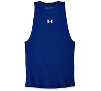 Under Armour UA Baseline T-Shirt débardeur en Coton pour Homme, (400) Royal / / Blanc, S