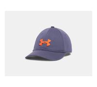 Under Armour Casquette Blitzing réglable pour garçon, (044) Gris averse / Feu, Taille unique