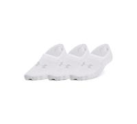 Chaussettes Under Armour Breathe Lite Ultra Low blanc femme (3 paires) - S