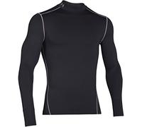 Under Armour UA CG Armour Mock T-Shirt Homme Noir FR : M (Taille Fabricant : MD)