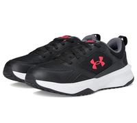 Under Armour UA Charged Edge, Chaussure d'entraînement pour homme, 010 Noir Blanc Rouge Racer, 47 EU