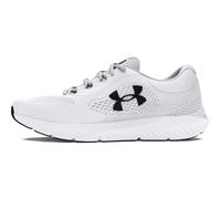 Under Armour UA Charged Rogue 4 Chaussures de sport pour hommes, baskets légères et respirantes, blanc/blanc/noir
