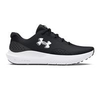 Under Armour UA Charged Surge 4 Chaussures de sport pour hommes, baskets légères et respirantes, couleur noir/gris anthracite/blanc, 44 EU