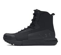 Under Armour UA Charged Valsetz Bottes tactiques pour hommes, chaussures de randonnée confortables, noir/noir/gris