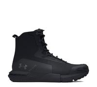 Under Armour UA Charged Valsetz Bottes tactiques pour hommes, chaussures de randonnée confortables, noir/noir/gris, Taille 42.5 EU