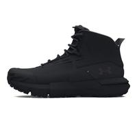 Under Armour UA Charged Valsetz Mid Bottes tactiques pour hommes, bottes d'alpinisme confortables et durables, noir/noir/gris