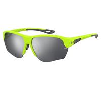 Under Armour UA COMPETE/F Green Yellow Fluo/Silver Grey 68/8/140 men Sunglasses