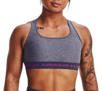 Under Armour UA Crossback Mid Hthr Brassière S Argent