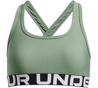 Under Armour Ua Crossback Sports Bra Girls' Vert 9-10 (M) Female