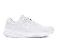 Under Armour Homme UA Edge LTHR Chaussures de Training, White/White/Halo Gray, 44 EU