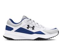 Under Armour Homme UA Edge LTHR Chaussures de Training, White/Tech Blue/Black, 40 EU
