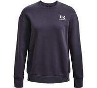 Under Armour UA Essential Fleece Crew pour Femme Tops en Polaire, Acier Trempé