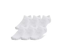 Chaussettes Under Armour Essential No Show blanc intense (6 paires) - L
