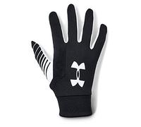 Under Armour UA Field Player’s Glove 2.0, Mitaines Tactiques protectrices et agrippantes, Gants Respirants avec Manchette élastique, Gants Musculation avec Technologie Infrarouge ColdGear® Noir/Blanc