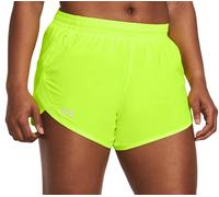 Under Armour UA Fly By 3 Shorts-GRN Shorts XS Jaune