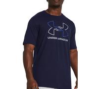 Under Armour T-shirt Homme UA GL Foundation Update SS, séchage rapide, ultra-doux – Bleu XL