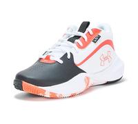 Under Armour Ua Gs Lockdown 7 Chaussures unisexes pour enfant, 005 Black White Ares Red, 36.5 EU