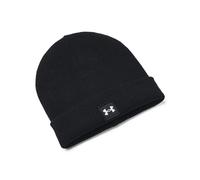 Under Armour UA Halftime Shallow Cuff 1379990 Bonnet pour Homme, (001) Noir/Blanc, Taille Unique