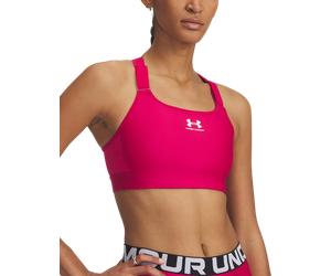 Under Armour UA HeatGear High Brassière S Rose