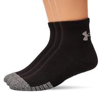 Under Armour UA Heatgear Quarter Unisexe 3pk, Chaussettes de sport avec technologie de refroidissement et de séchage, chaussettes de compression en tissu anti-odeur et soutien de la voûte plantaire