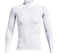 Under Armour UA HG Armour Comp Mock LS Tee-shirt à manches longues XXL Blanc