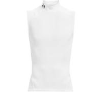 Under Armour Heatgear Armour Comp Mock Sleeveless T-shirt Blanc L Homme
