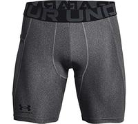 Under Armour Shorts de compression UA HG HeatGear Homme Gris/Argent Taille M