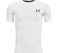 Under Armour UA HG Armour SS Tee-shirt YXS Blanc