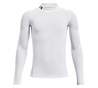 Under Armour Heatgear Armour Mock Long Sleeve Base Layer Blanc 14-16 Years Garçon