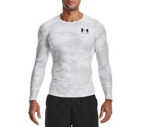 Under Armour UA HG IsoChill Comp Print LS-WHT Tee-shirt XXL Blanc
