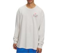 Under Armour UA HWT MODERN SPORT OS LS Tee-shirt à manches longues S Blanc