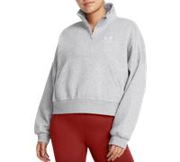 Under Armour UA Icon Fleece OS HZ Sweatshirt L Argent
