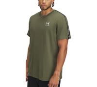 Under Armour Icon Heavyweight Taping Short Sleeve T-shirt Vert L / Regular Homme