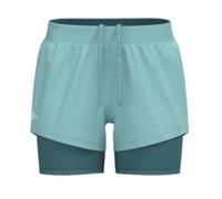 Under Armour UA IsoChill Run 2N1 Short Shorts M Bleu