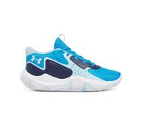 Under Armour UA Jet 23 Chaussures de Basket-Ball Unisexes pour Homme, Bleu électrique Midnight Navy Stream, 44 EU