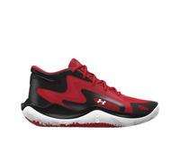 Under Armour UA Jet '25 Chaussures de basket-ball respirantes et durables, Noir métallisé, 5 Big Kid