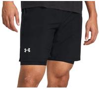Under Armour UA LAUNCH 7'' 2-IN-1 SHORTS-BLK Boxers S Noir