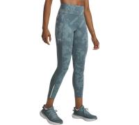 Under Armour UA Launch Ankle Print Tights Leggings XS Bleu