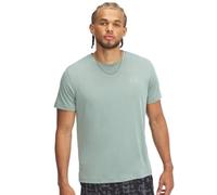 Under Armour UA Launch Hauts à Manches Courtes pour Homme, Vert silice / / Réfléchissant, S