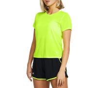 Under Armour Launch Short Sleeve T-shirt Jaune S Femme